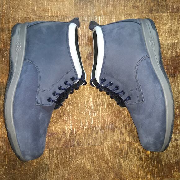 SAS Gretchen Ankle Boot Womens 10 Navy Blue San Antonio Shoes NEW INSOLE G Defy - Picture 5 of 11